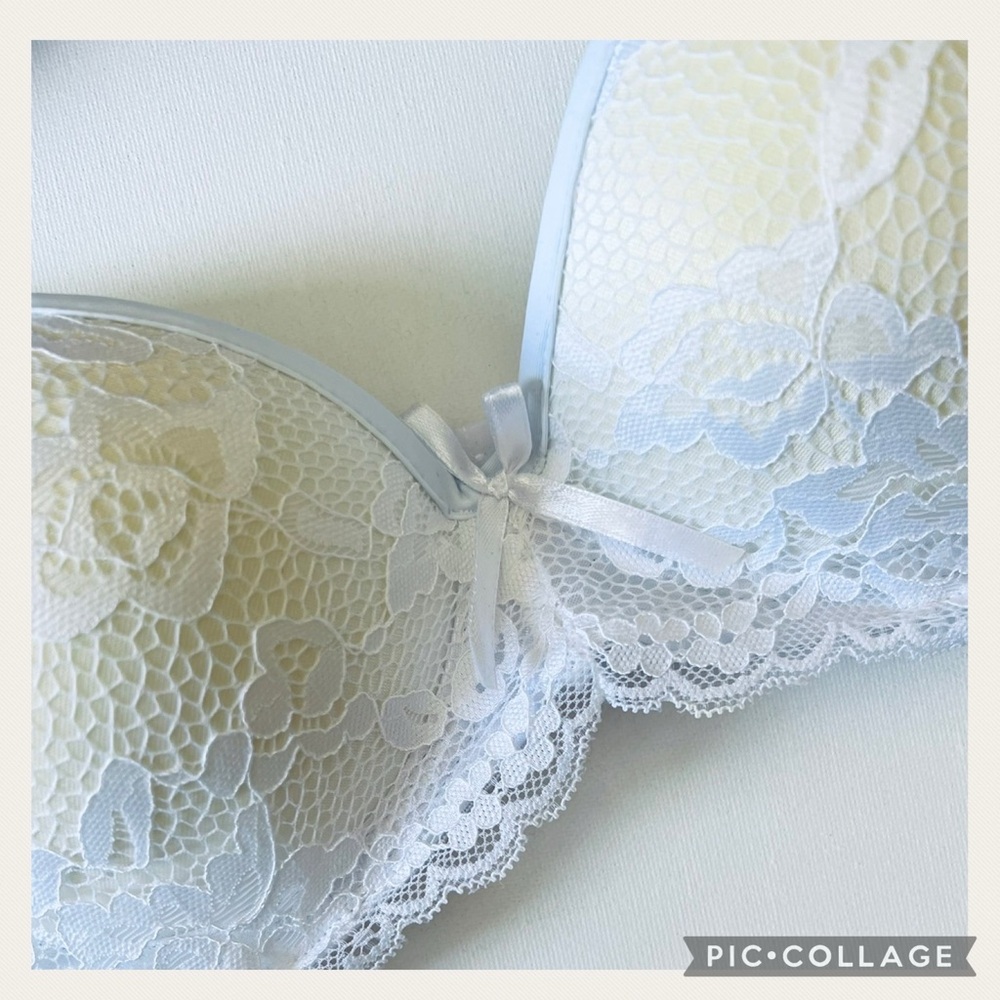 New Sexy Soft White Lace Bra Size 34B - Picture 11 of 11